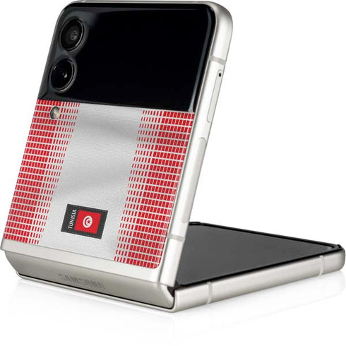 Tunisia Soccer Flag Galaxy Z Flip3 5G Skin